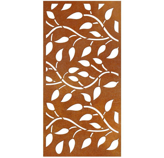 OUTDECO 3x6 Oxy-Shield Leaf Decorative Panel w/ 6 Screws