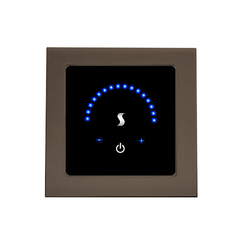 ThermaSol MicroTouch Digital Steam Shower Control, Touchscreen, Round or Square