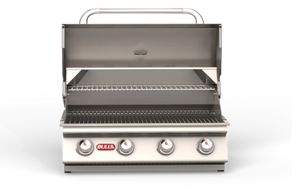 Bull Outlaw Stainless Steel 30-Inch 4-Burner Gas Grill Head - 26039