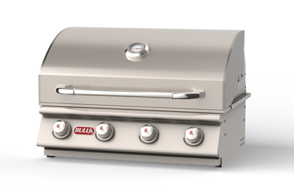 Bull Outlaw Stainless Steel 30-Inch 4-Burner Gas Grill Head - 26039