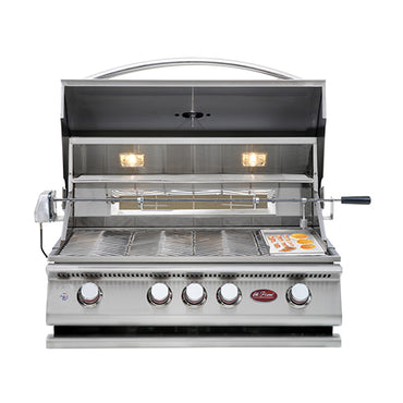 Cal Flame Carmel Q R/L Platinum Series 2-Piece BBQ Island - BBK- 870