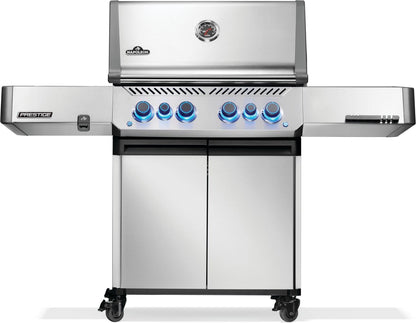 Napoleon Prestige® 500 RSIB Natural Gas Grill with Infrared Side and Rear Burner - P500VRSIBNSS