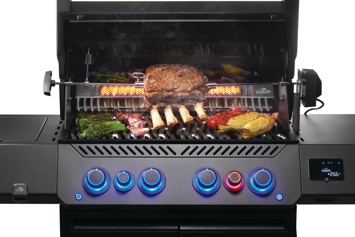 Napoleon Phantom Prestige® 500 Connected RSIB Propane Gas Grill with Infrared Side and Rear Burner - P500VXRSIBPK-PHM
