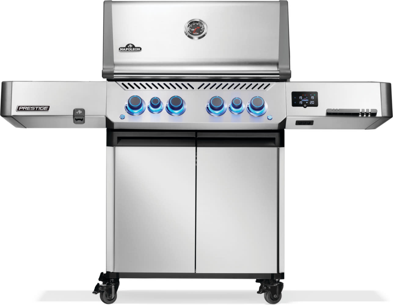 Napoleon Prestige® 500 Connected RSIB Natural Gas Grill with Infrared Side and Rear Burner - P500VXRSIBNSS