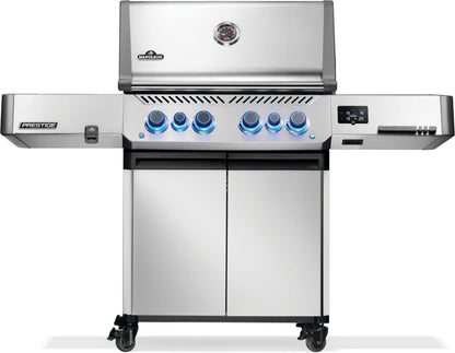 Napoleon Prestige® 500 Connected RSIB Natural Gas Grill with Infrared Side and Rear Burner - P500VXRSIBNSS