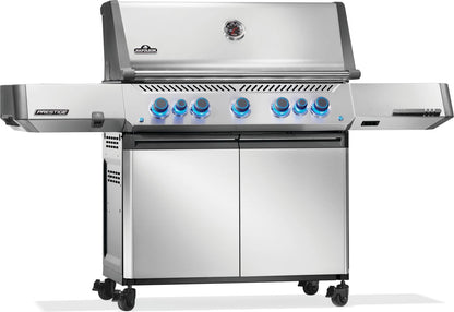 Napoleon Prestige® 665 RSIB Propane Gas Grill with Infrared Side and Rear Burner - P665VRSIBPSS