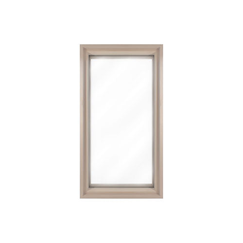 PROSAUNAS Standard Framed Dual Pane Clear Glass Sauna Window, 17-5/8" x 31"