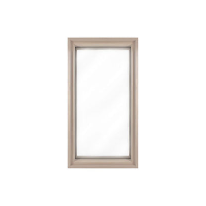 PROSAUNAS Standard Framed Dual Pane Clear Glass Sauna Window, 17-5/8" x 31"