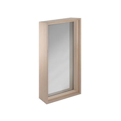 PROSAUNAS Standard Framed Dual Pane Tinted Glass Sauna Window, 17-5/8" x 31"