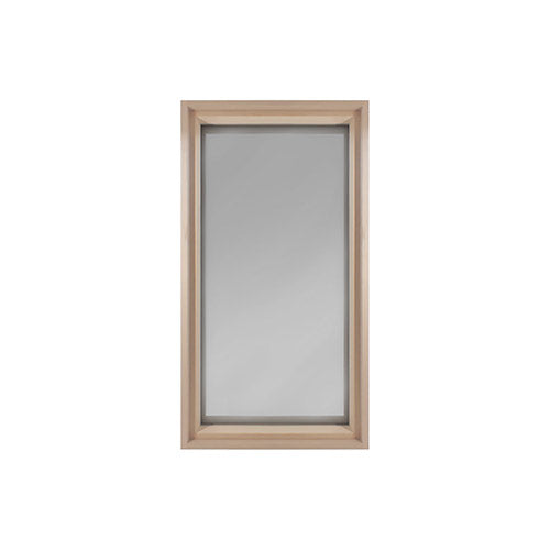 PROSAUNAS Standard Framed Dual Pane Tinted Glass Sauna Window, 17-5/8" x 31"