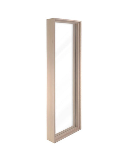 PROSAUNAS Extra-Large Framed Dual Pane Clear Glass Sauna Window, 17-5/8" x 61-5/8"
