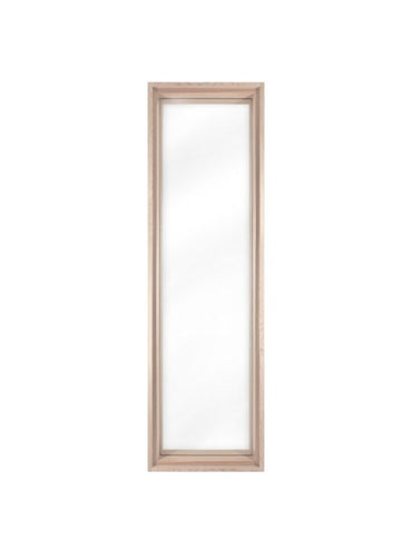 PROSAUNAS Extra-Large Framed Dual Pane Clear Glass Sauna Window, 17-5/8" x 61-5/8"