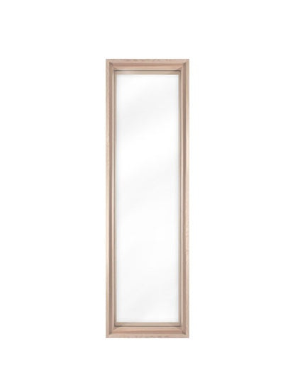 PROSAUNAS Extra-Large Framed Dual Pane Clear Glass Sauna Window, 17-5/8" x 61-5/8"