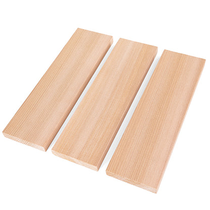 PROSAUNAS Cedar Bench Material 1" x 4" Vertical Grain Smooth 4-Side Eased Edges