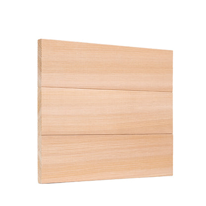 PROSAUNAS Cedar Bench Material 1" x 4" Vertical Grain Smooth 4-Side Eased Edges