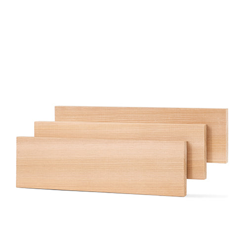 PROSAUNAS Cedar Bench Material 1" x 4" Vertical Grain Smooth 4-Side Eased Edges