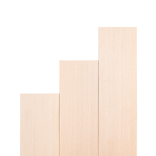 PROSAUNAS Hemlock Sauna Bench Material 1" x 4" Vertical Grain Clear Smooth 4-Side Eased Edges