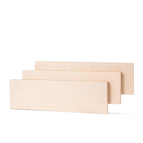 PROSAUNAS Hemlock Sauna Bench Material 1" x 4" Vertical Grain Clear Smooth 4-Side Eased Edges