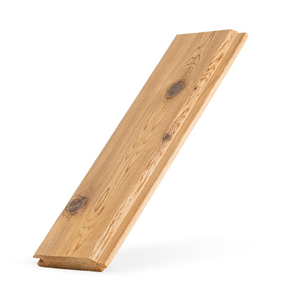 PROSAUNAS Cedar Sauna Wall Cladding 1" x 4" Select Tight Knot T&G V-Joint