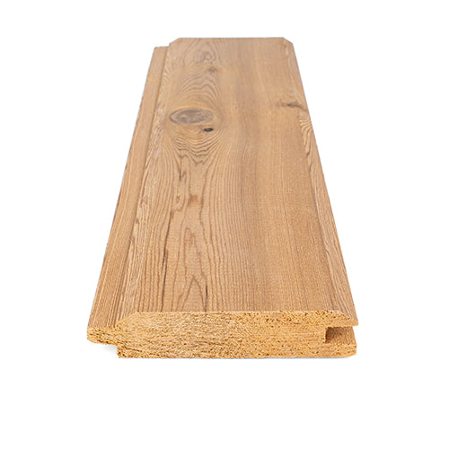 PROSAUNAS Cedar Sauna Wall Cladding 1" x 4" Select Tight Knot T&G V-Joint