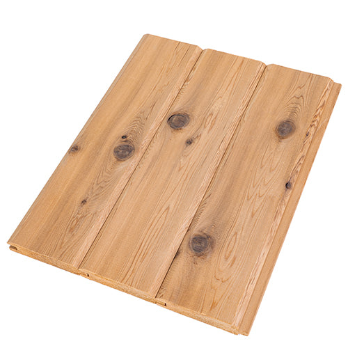 PROSAUNAS Cedar Sauna Wall Cladding 1" x 4" Select Tight Knot T&G V-Joint