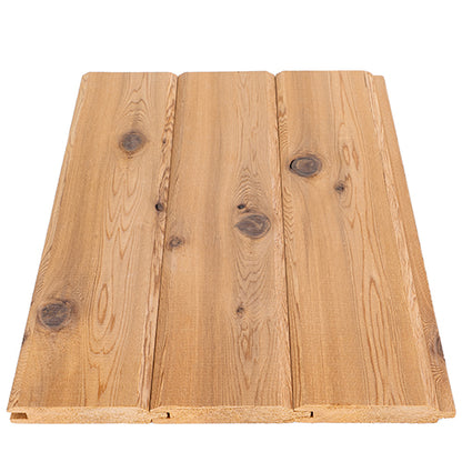 PROSAUNAS Cedar Sauna Wall Cladding 1" x 4" Select Tight Knot T&G V-Joint