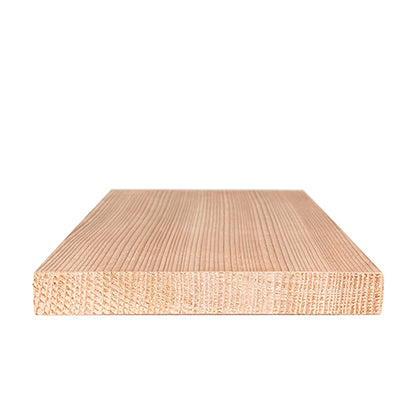 PROSAUNAS Cedar Bench Material 1" x 6" Vertical Grain Smooth 4-Side Eased Edges