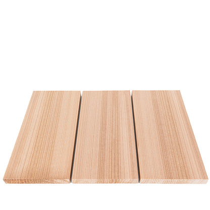 PROSAUNAS Cedar Bench Material 1" x 6" Vertical Grain Smooth 4-Side Eased Edges