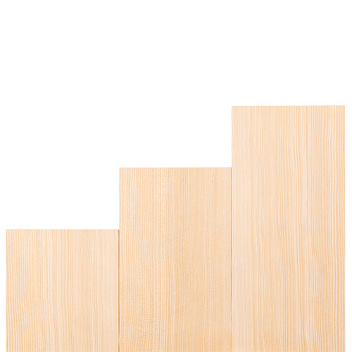 PROSAUNAS Hemlock Sauna Bench Material 1" x 6" Vertical Grain Smooth 4-Side Eased Edges