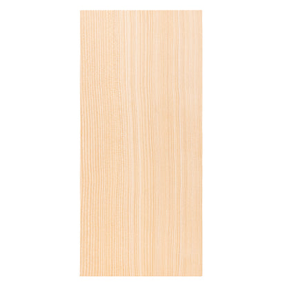 PROSAUNAS Hemlock Sauna Bench Material 1" x 6" Vertical Grain Smooth 4-Side Eased Edges