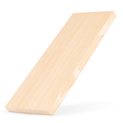 PROSAUNAS Hemlock Sauna Bench Material 1" x 6" Vertical Grain Smooth 4-Side Eased Edges