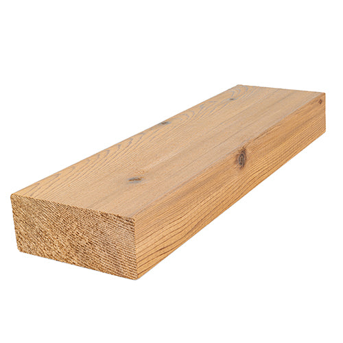 PROSAUNAS Cedar Sauna Bench Wood 2" x 4" Select Tight Knot Smooth 4-Side Eased Edges