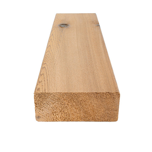 PROSAUNAS Cedar Sauna Bench Wood 2" x 4" Select Tight Knot Smooth 4-Side Eased Edges