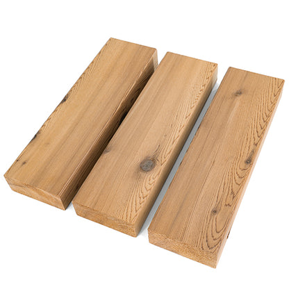 PROSAUNAS Cedar Sauna Bench Wood 2" x 4" Select Tight Knot Smooth 4-Side Eased Edges