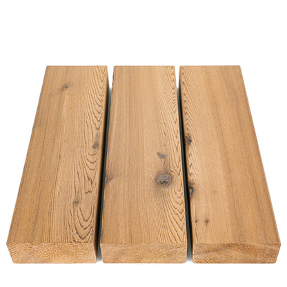 PROSAUNAS Cedar Sauna Bench Wood 2" x 4" Select Tight Knot Smooth 4-Side Eased Edges