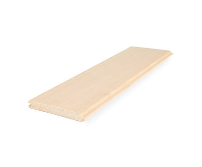 PROSAUNAS Hemlock Sauna Wall Cladding 1/2" x 4" Vertical Grain A+ T&G V-Joint