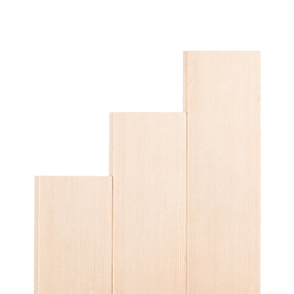 PROSAUNAS Hemlock Sauna Wall Cladding 1/2" x 4" Vertical Grain A+ T&G V-Joint