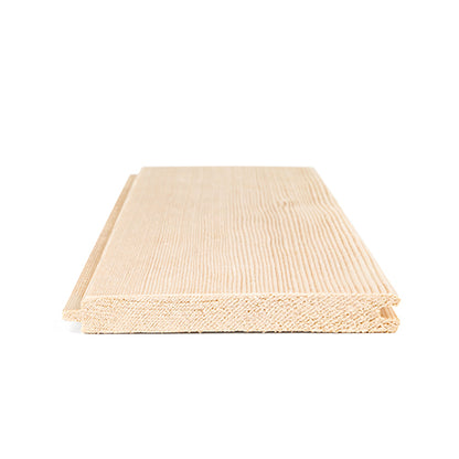 PROSAUNAS Hemlock Sauna Wall Cladding 1/2" x 4" Vertical Grain A+ T&G V-Joint