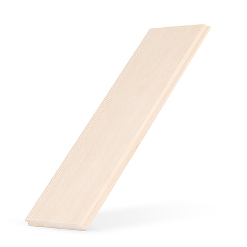 PROSAUNAS Hemlock Sauna Wall Cladding 1/2" x 4" Vertical Grain A+ T&G V-Joint