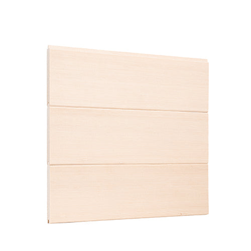 PROSAUNAS Hemlock Sauna Wall Cladding 1/2" x 4" Vertical Grain A+ T&G V-Joint