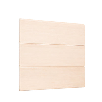 PROSAUNAS Hemlock Sauna Wall Cladding 1/2" x 4" Vertical Grain A+ T&G V-Joint