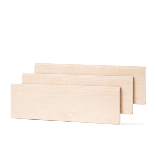 PROSAUNAS Hemlock Sauna Wall Cladding 1/2" x 4" Vertical Grain A+ T&G V-Joint