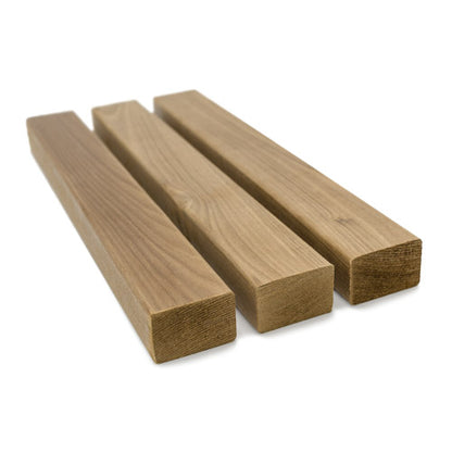 PROSAUNAS Thermo-Aspen Sauna Trim Moulding 2" x 2" Smooth 4-Side Eased Edges SHP