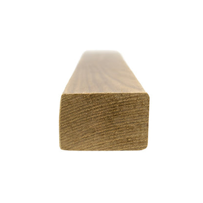 PROSAUNAS Thermo-Aspen Sauna Trim Moulding 2" x 2" Smooth 4-Side Eased Edges SHP