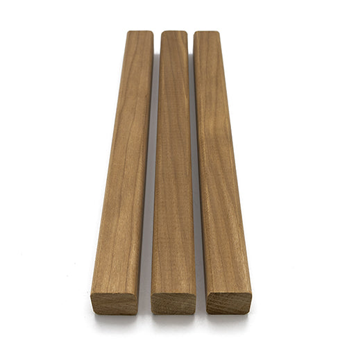 PROSAUNAS Thermo-Aspen Sauna Trim Moulding 2" x 2" (28mm x 28mm) Smooth 4-Side Eased Edges SHP