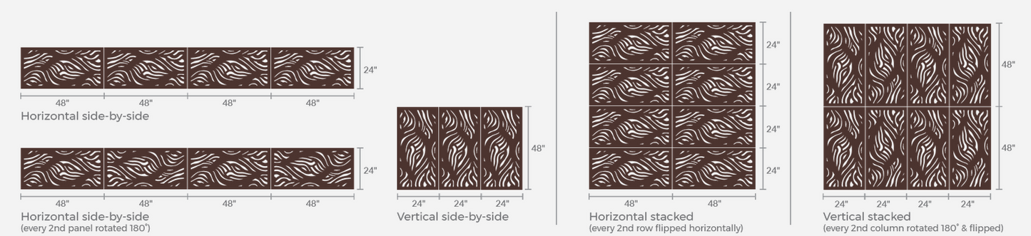 OUTDECO Decorative Panel Wooloomai