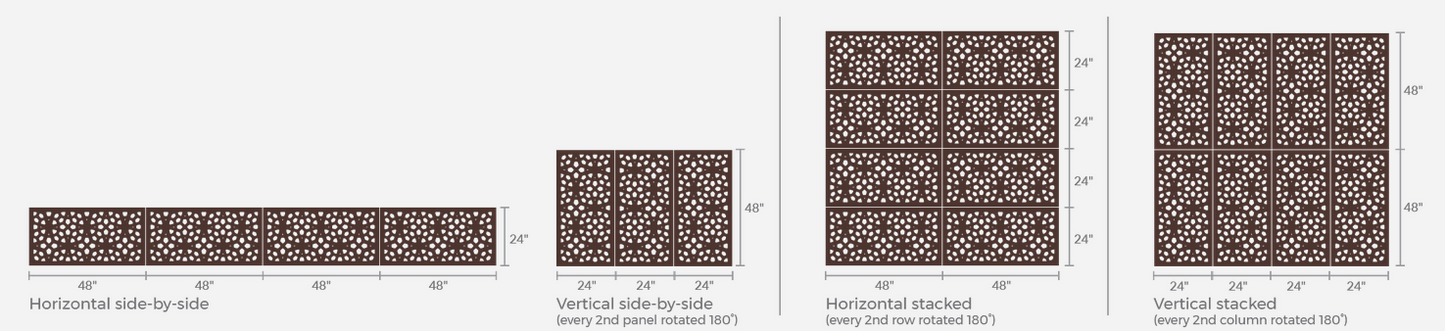 OUTDECO Decorative Panel Marakesh