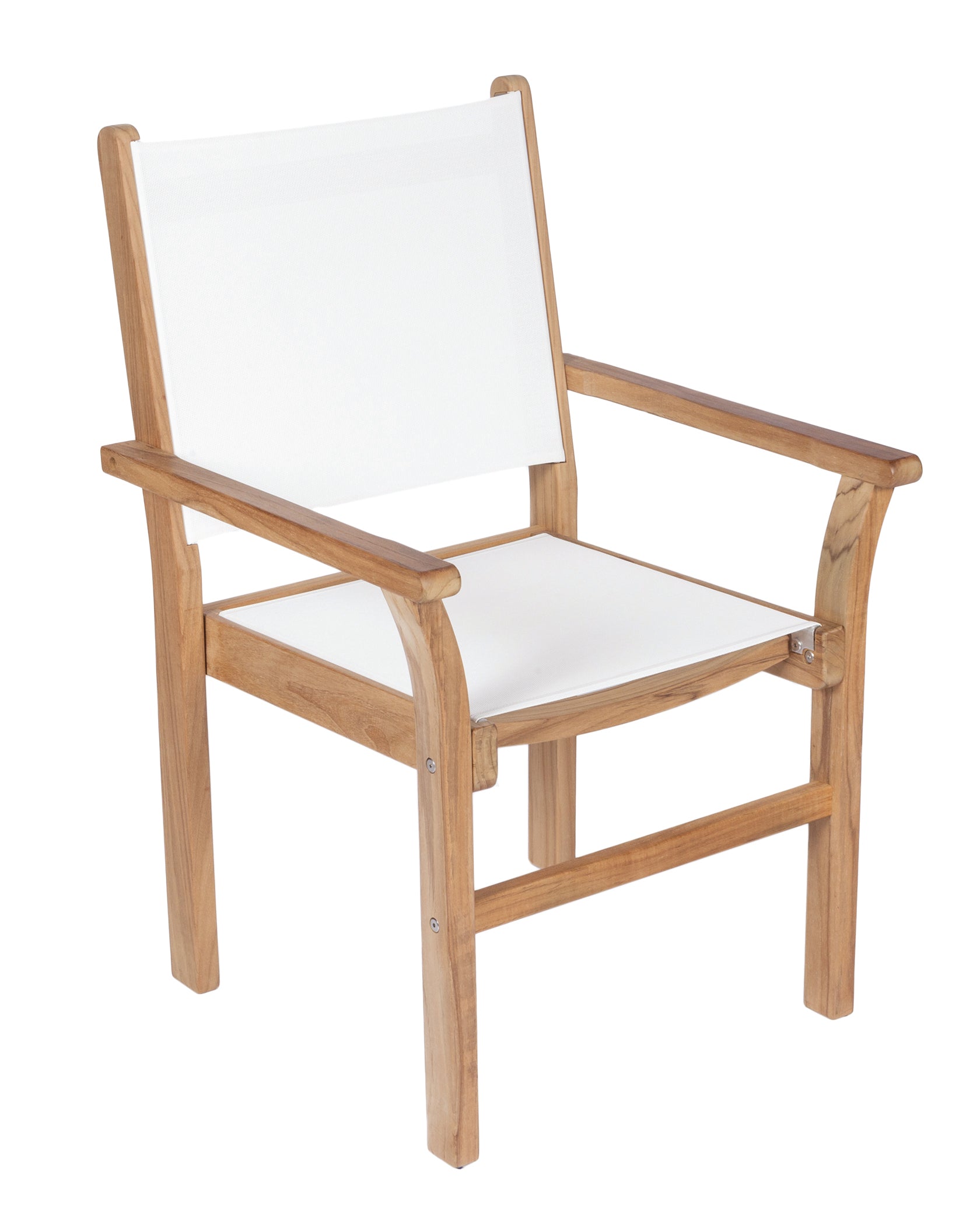 Captiva Comfort 96 Dining Set with 8 Stacking Chairs  -  Grey Sling