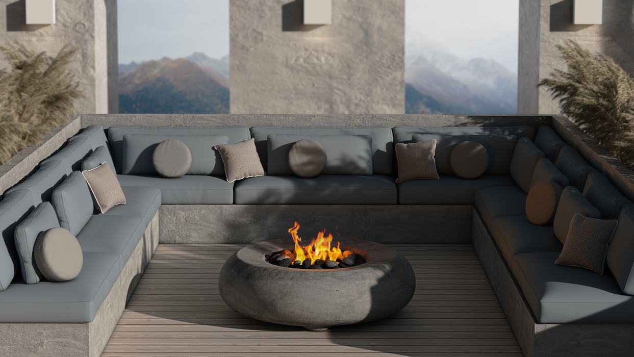 Prism Hardscapes 48" Pietra Round Fire Pit Bowl -  PH-491