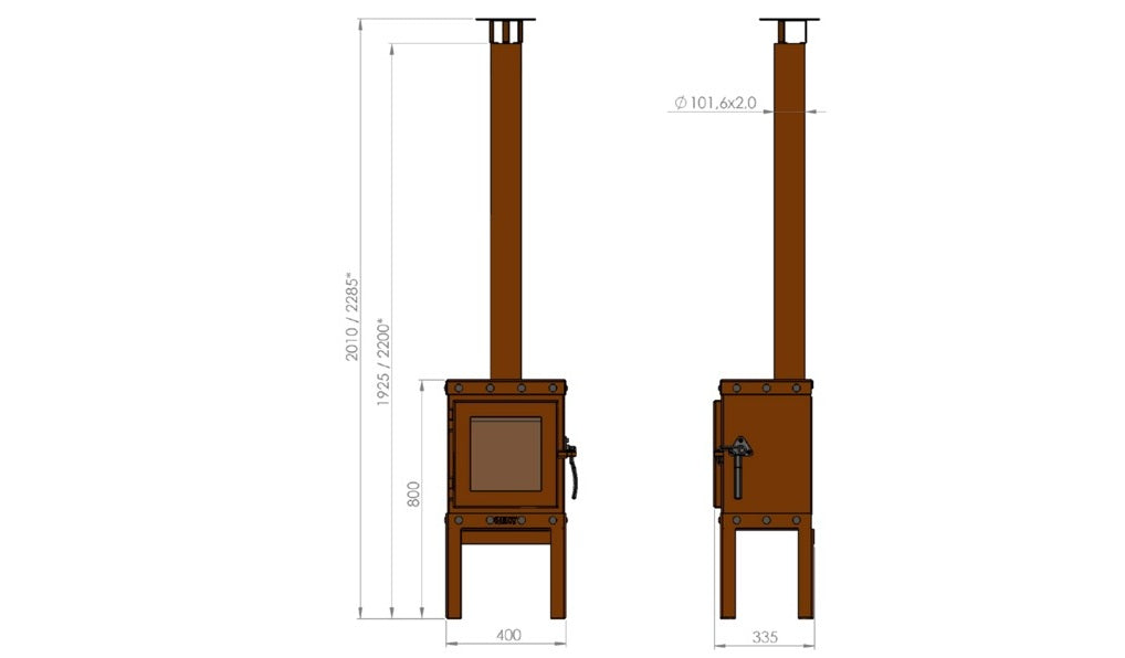 RB73 Piquia Fireplace